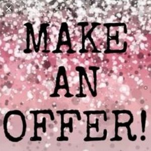 I ACCEPT MOST REASONABLE OFFERS!!!